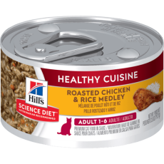 Hill's Adult 1-6 Healthy Cuisine 成貓 1-6 健康燉肉配方 雞肉及米 2.8oz 